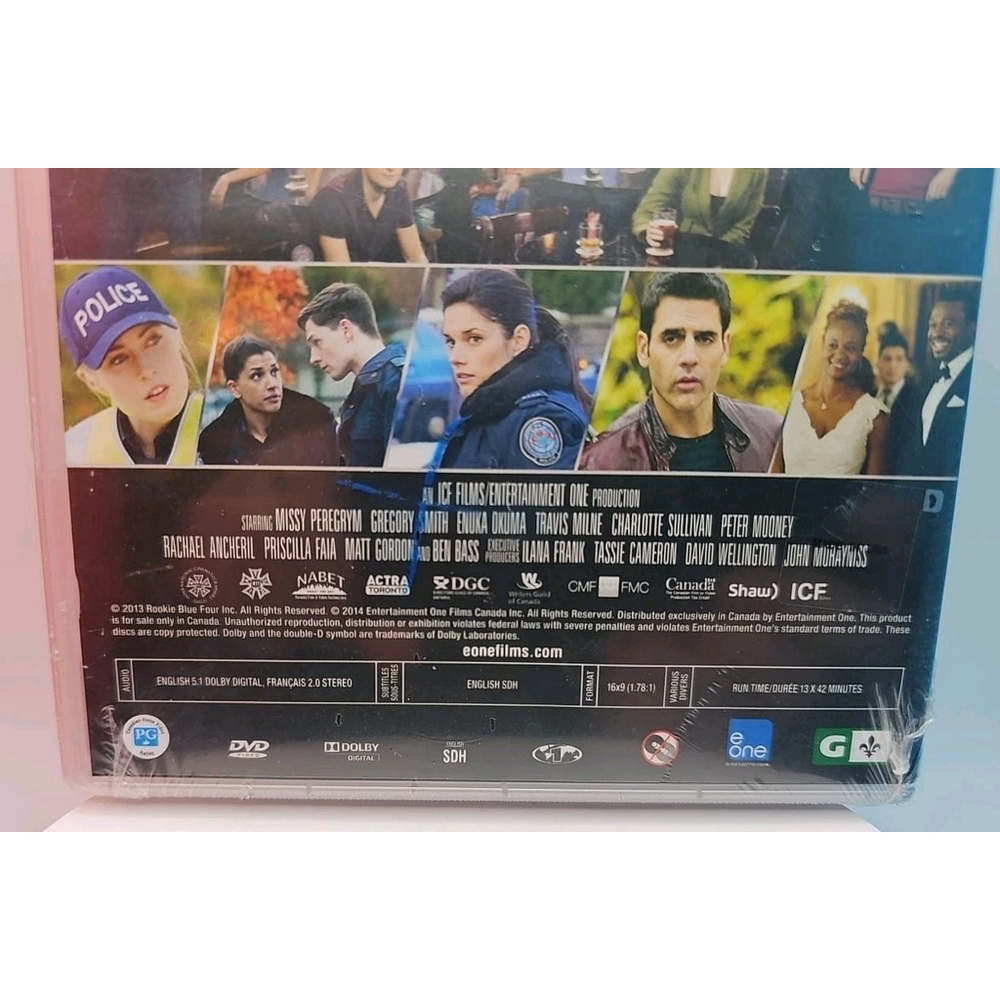 Rookie Blue The Complete Fourth Season 4 (DVD, 4 Disc Set, Region 1) New Sealed - Picture 3 of 4